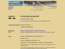 KLAMERS Køreskole